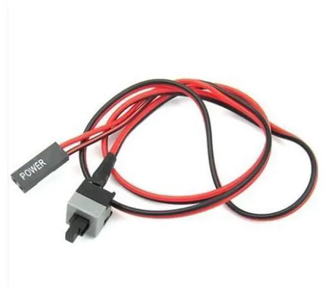 Main image of Power button, chassis, desktop computer, computer main unit, power switch cable, restart cable, POWER power cable, RESET connection cable