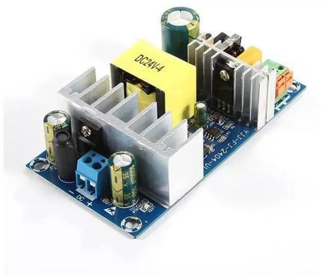 Alt view image 3 of 5 - 24V switching power supply board with 4A and 6A high-power capacity, bare board, AC/DC power module