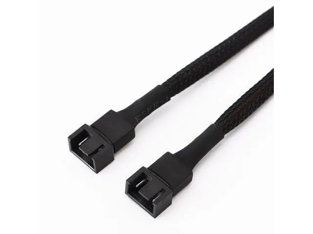 Alt view image 5 of 5 - Motherboard 4-pin 1/2 expaon cable 4-pin 4-pin 1/2 adapter cable Computer case fan PWM temperature control exteon cable