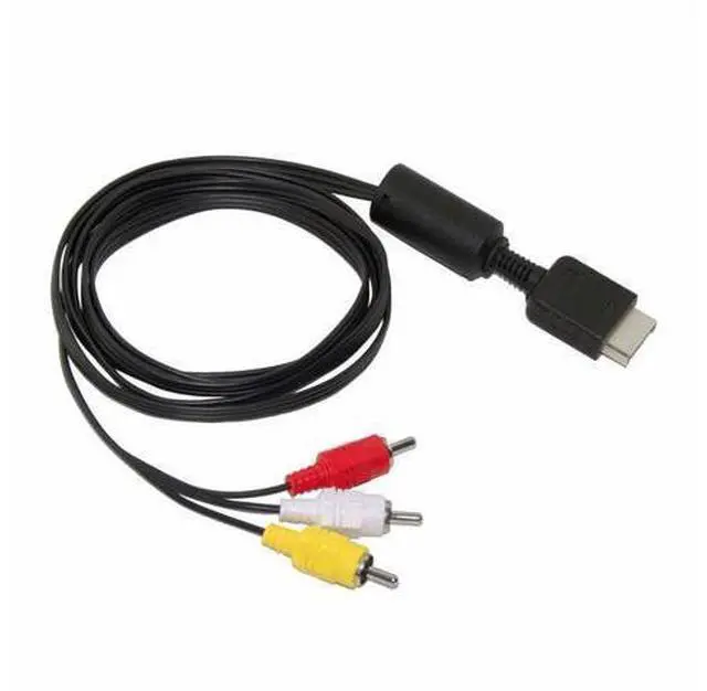 Main image of Applicable for Sony PS2 game console video cable. Universal AV color difference video cable for Sony PS1/2/3 game consoles.
