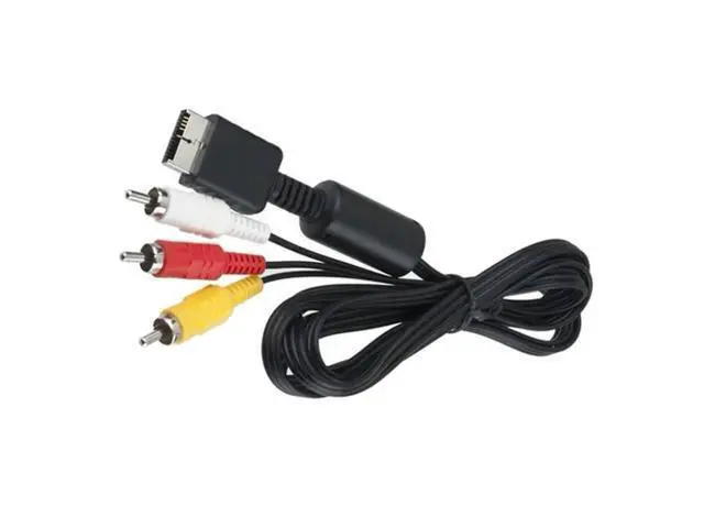 Alt view image 2 of 5 - Applicable for Sony PS2 game console video cable. Universal AV color difference video cable for Sony PS1/2/3 game consoles.