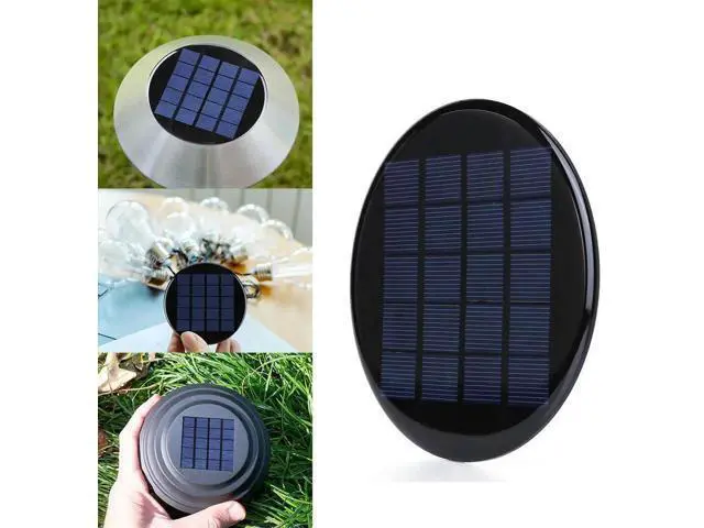Alt view image 4 of 4 - 1.1W 5V Solar Cell Panel Mini Round Solar Epoxy Cell Charger Charger Phone Power Bank for 3.7-5V Solar /Light