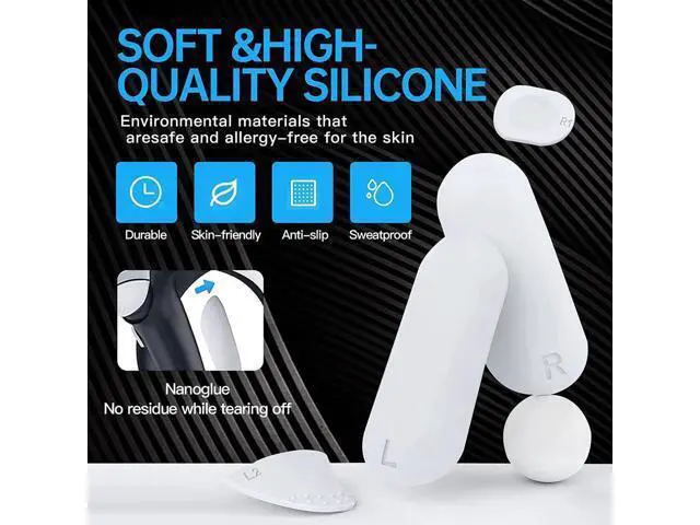 Alt view image 3 of 7 - Silicone Controller Pad for PS VR2,4 in 1 Accessories Kit for PS VR2 Controller with Anti-Slip Handle Cover Grip Protection