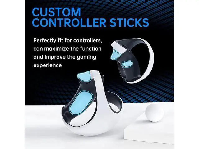 Alt view image 5 of 7 - Silicone Controller Pad for PS VR2,4 in 1 Accessories Kit for PS VR2 Controller with Anti-Slip Handle Cover Grip Protection