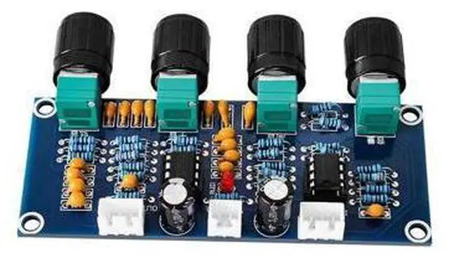 Main image of XH-A901 digital power amplifier board is equipped with a tone control board, a DC tone control board, a high and low frequency adjustment panel, and a preamplifier panel.
