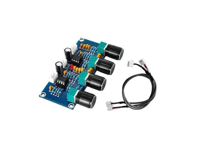 Alt view image 2 of 5 - XH-A901 digital power amplifier board is equipped with a tone control board, a DC tone control board, a high and low frequency adjustment panel, and a preamplifier panel.