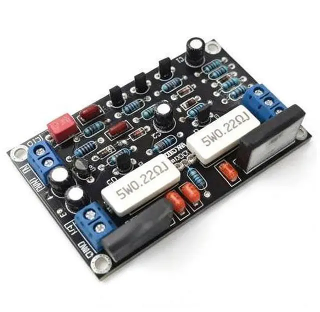 Alt view image 2 of 5 - 2SC5200 power amplifier board - Toshiba disassembled and then produced a 2SA1943100W finished stereo power amplifier board with high power for single-channel use.