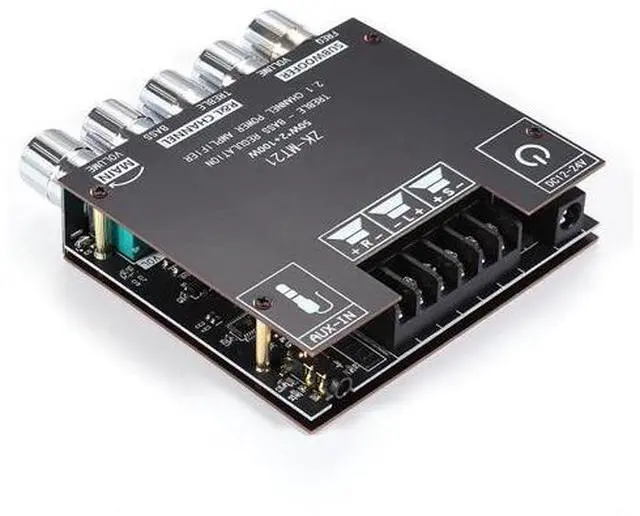 Main image of ZK-MT21 2.1-channel Bluetooth digital power amplifier module - bass and treble adjustable subwoofer - neutral tone - no logo
