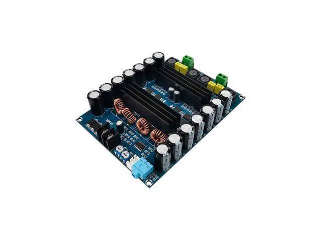 Alt view image 3 of 5 - XH-M641 dual-channel battery high-power amplifier board, TPA3116D2, vehicle-mounted amplifier, DC12V 150W * 2