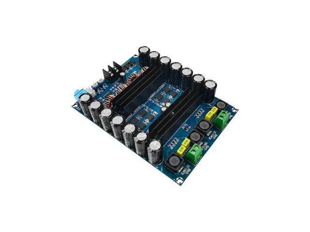 Alt view image 4 of 5 - XH-M641 dual-channel battery high-power amplifier board, TPA3116D2, vehicle-mounted amplifier, DC12V 150W * 2