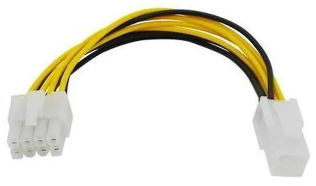 Main image of 20cm PCIe 6 Pin to 8 Pin Power Adapter Cable 6 Pin to 8 Pin/4Pin to 8 Pin PCIe Power Cord For PCI-e Video Cards(4P female to 8P male)