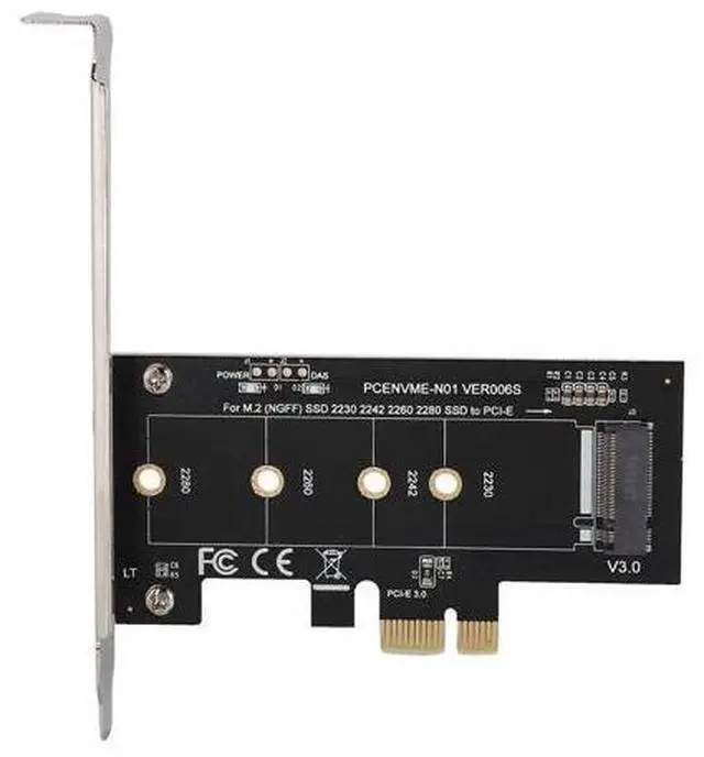 Main image of Lianteng M.2 adapter card, NVME to PCI-E 3.0 high-speed 1X expaon M KEY NGFF, Apex Turbo Conversion Card, no additional components required
