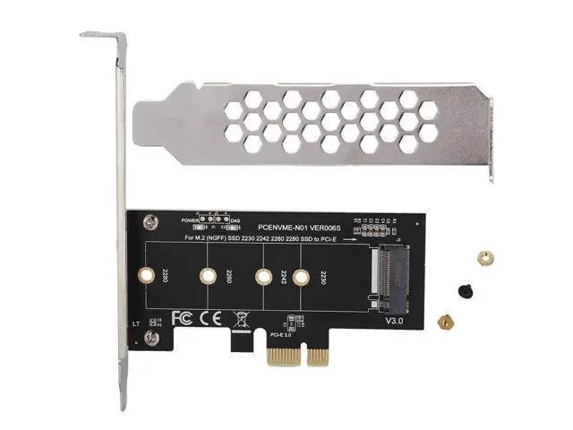 Alt view image 5 of 5 - Lianteng M.2 adapter card, NVME to PCI-E 3.0 high-speed 1X expaon M KEY NGFF, Apex Turbo Conversion Card, no additional components required