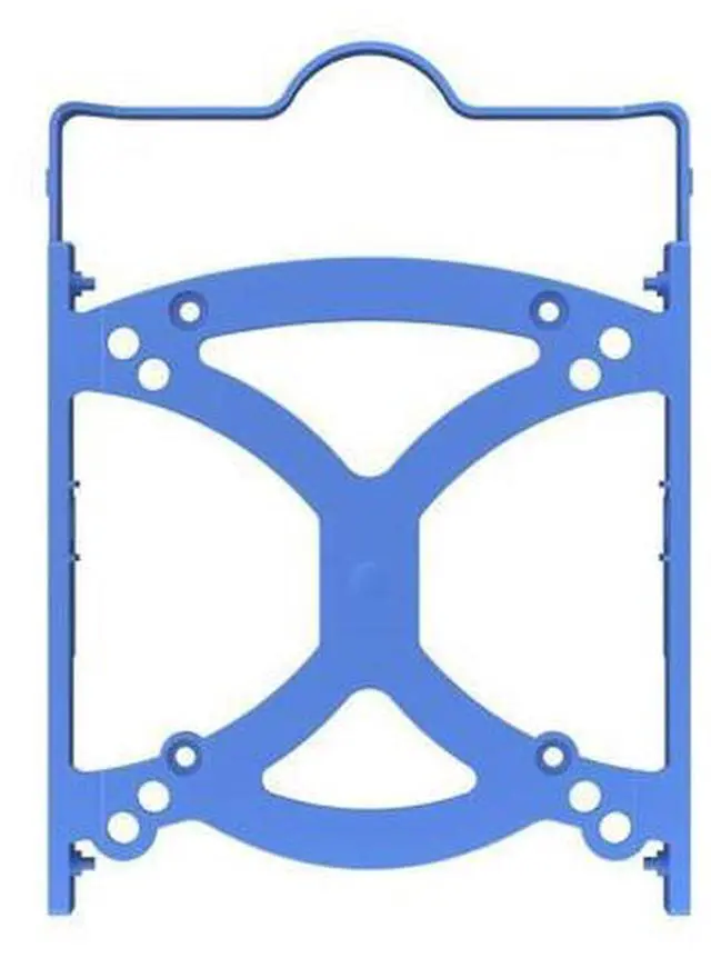 Alt view image 5 of 5 - Suitable for desktop NAS chassis. Original 3.5-inch mechanical hard drive plastic guide rail frame support bracket.