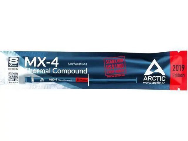 Alt view image 7 of 7 - MX-4 2019 Edition - Thermal Compound Paste - Carbon Based High Performance - Heatsink Paste - Thermal Compound CPU for All Coolers, Thermal Interface Material - High Durability - 2 Grams