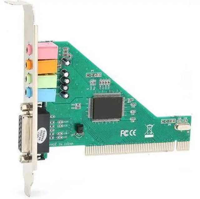 Alt view image 5 of 7 - Computer Built-in Sound Card, PCI Sound Card 4 Channel PCI Sound Card for 98 / Windows2000 / XP/NT Signal Voltage