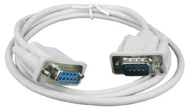 Main image of 1.5M Serial RS232 9-Pin Male To Female DB9 9-Pin PC Converter Exteon Cable