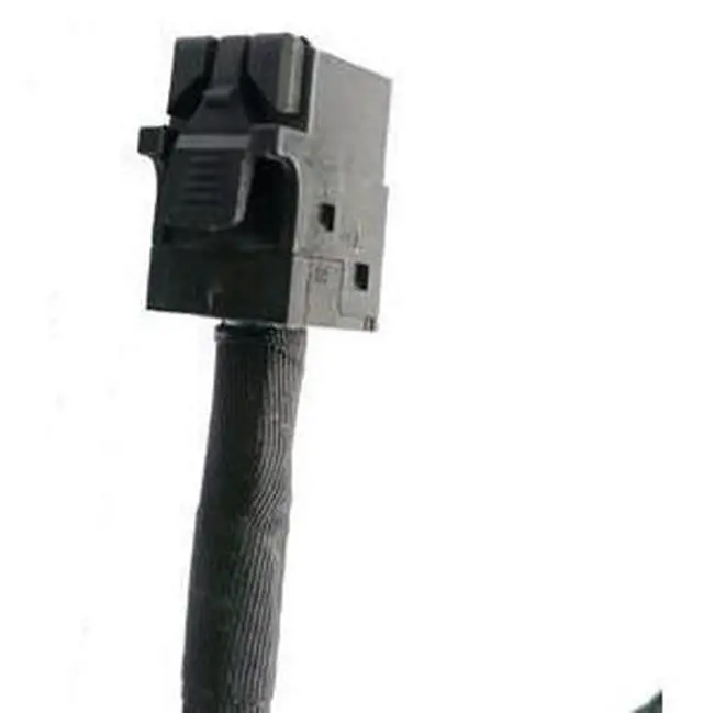 Alt view image 4 of 5 - SlimSAS 4X to MiniSAS HD SFF-8654 38pin to SFF-8643 36pin Cable 80CM,Support PCIe Gen4.0 and SAS3.0 protocols