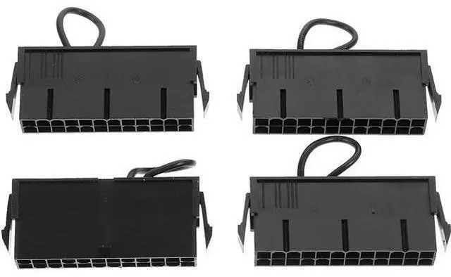Main image of Computer PC Power Supply Tester: Aluminum Alloy Enclosure Power Supply Tester 4pcs