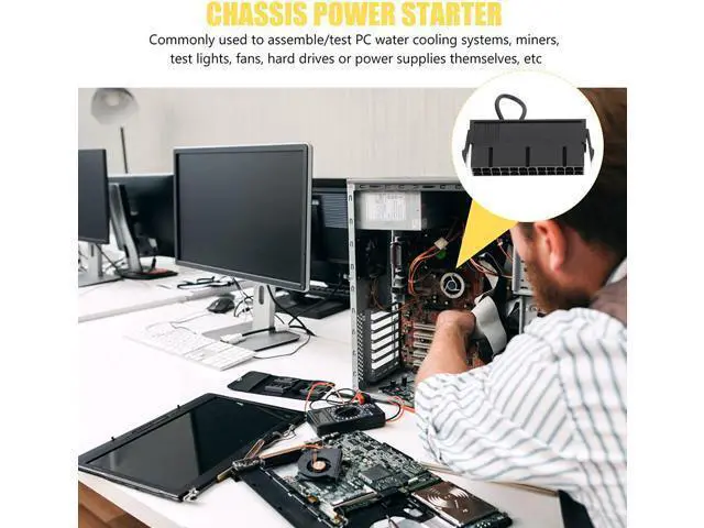 Alt view image 7 of 7 - Computer PC Power Supply Tester: Aluminum Alloy Enclosure Power Supply Tester 4pcs