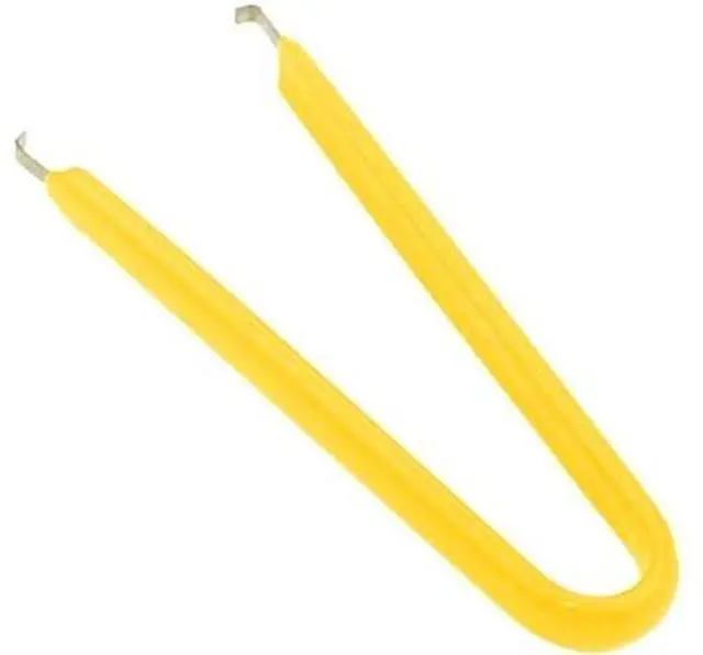 Main image of IC Chip Remover Clip U-shaped Switch Key Puller Keycaps Keyboard Removing Tool(Yellow)