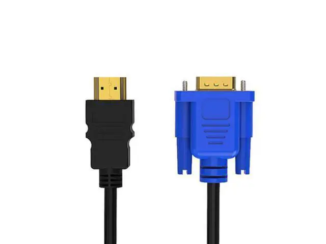 Alt view image 2 of 5 - HDMI to VGA high-definition conversion cable, HDMI to VGA player, DVD to TV connection cable, no internet, no loop,1.5m