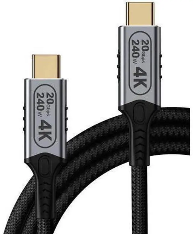 Main image of Type c to Type c Cable,20gbps USB c 3.2 gen 2,4k@60Hz Video,usbc Cable Monitor,240w USB c Cable,high Speed USB c Cable,6FT USB c Cord