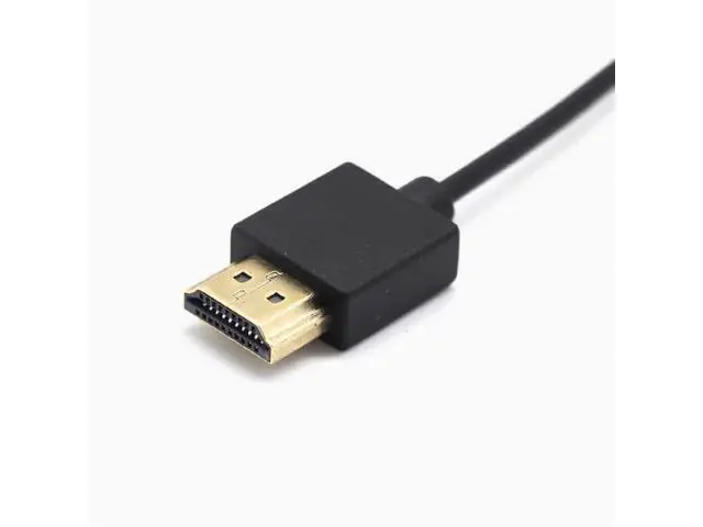 Alt view image 4 of 5 - HDMI cable HDMI male to USB power cable USB to HDMI male power cable, 0.5 m