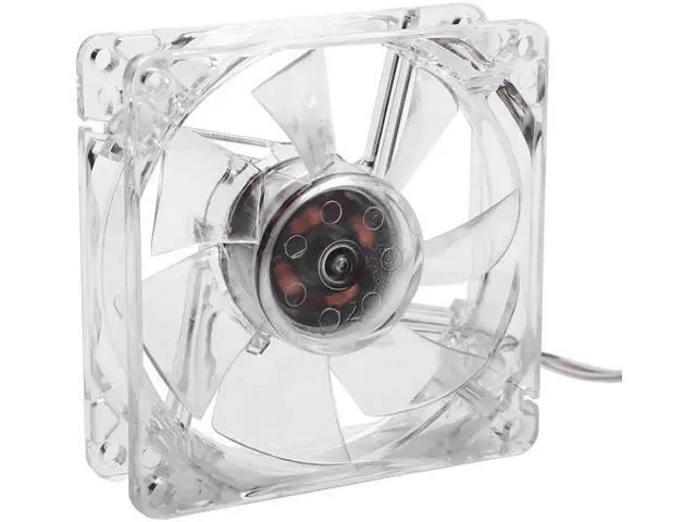 Alt view image 3 of 7 - CPU Cooling Fan, 5V CPU Cooling Fan, 8cm USB Colorful Light Transparent Cooling Fan with 4 Color Lamps,Water Cooling Cooler System AMD Intel CPU Water Cooler For PC Computer