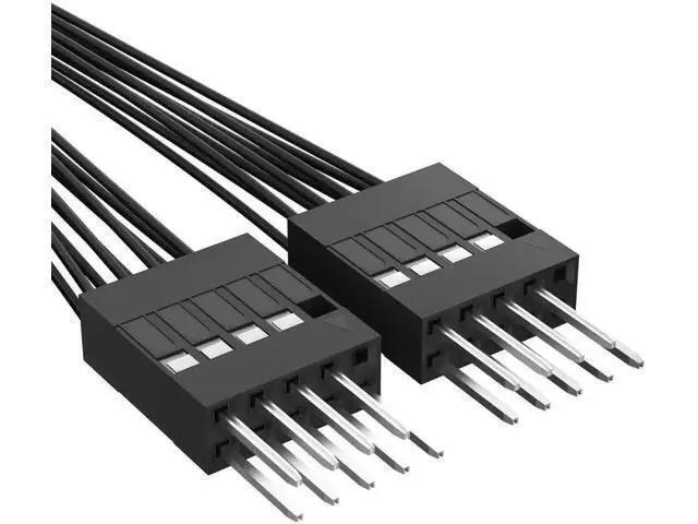 Alt view image 3 of 6 - PC Power Switch Splitter, 9 Pin Motherboard Jumper Splitter 1 Female to 2 Male for Power SW, Reset SW, LED - PC Motherboard Adapter