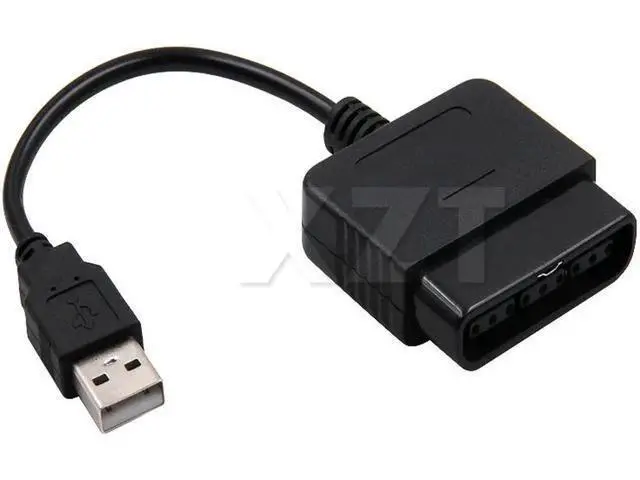 Alt view image 4 of 4 - High Quality 1pc USB Adapter Gaming Controller Converter For PS2 to PS3 PC Video Game Accessories Cable Black