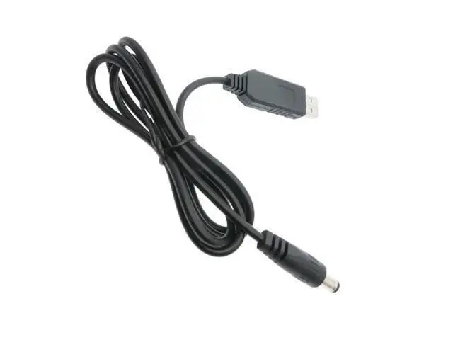 Alt view image 5 of 5 - 2020 New USB Power Booster Wire DC 5V to DC 9V 12V Step up Cable Module Converter USB TO DC 5.5*2.1MM Male Plug Cable