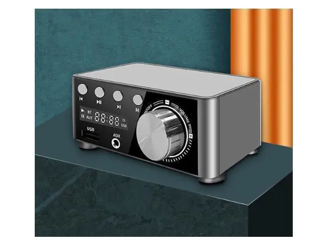 Alt view image 3 of 5 - 50W x 2 Bluetooth 5.0 digital power amplifier - Class H D-type power amplifier - High-end audio equipment for home use - High power output at the audio level