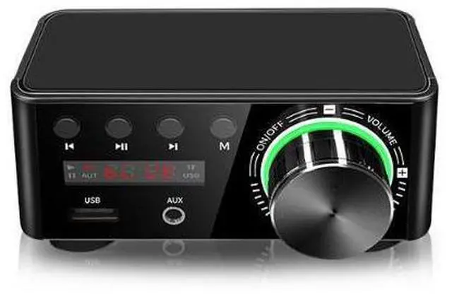 Main image of 50W x 2 Bluetooth 5.0 digital power amplifier - Class H D-type power amplifier - High-end audio equipment for home use - High power output at the audio level