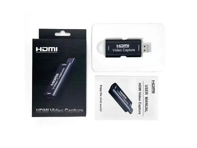 Alt view image 4 of 4 - wusu HDMI capture card, USB to HDMI video capture card, USB capture card, suitable for mobile game live streaming at 60Hz