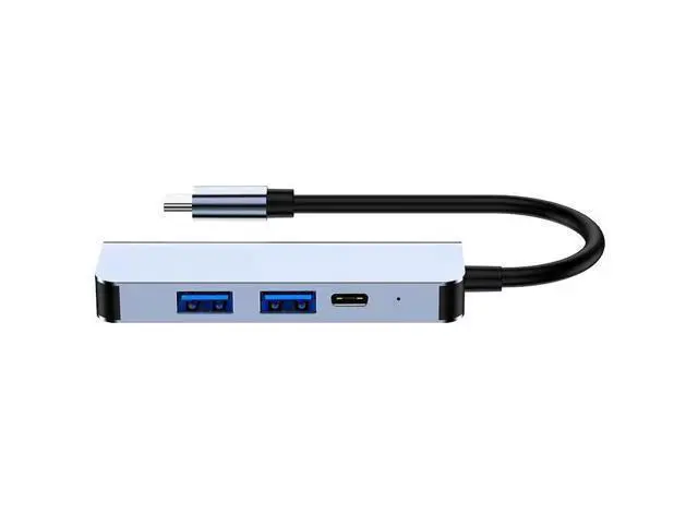 Alt view image 2 of 5 - wusu Type-C 4-in-1 mobile phone docking station, computer splitter, USB hub, multi-functional docking station