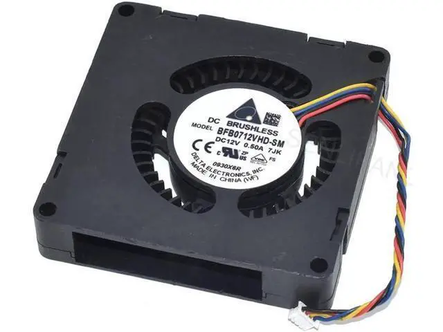 Alt view image 3 of 4 - New For BFB0712VHD 7JK 12V 0.5A 7015 70X70X15MM 7CM 4-Wire Blower Turbine Centrifugal Cooling Fan