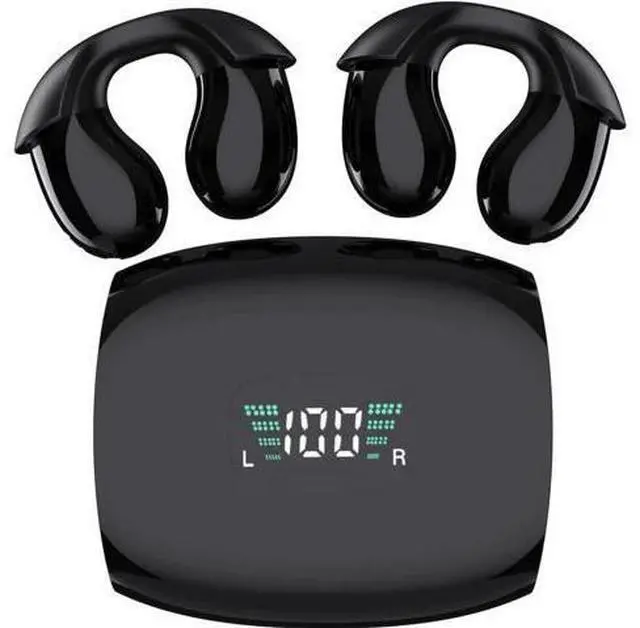 Main image of Ttbesmi Open Ear Bluetooth Headphones Bone Conduction Ear Buds Wireless Bluetooth Open Ear Earbuds Ear Clip Headphones Wireless Ear Buds Ear Buds for Small Ears Wireless Bone Conduction Head Phones