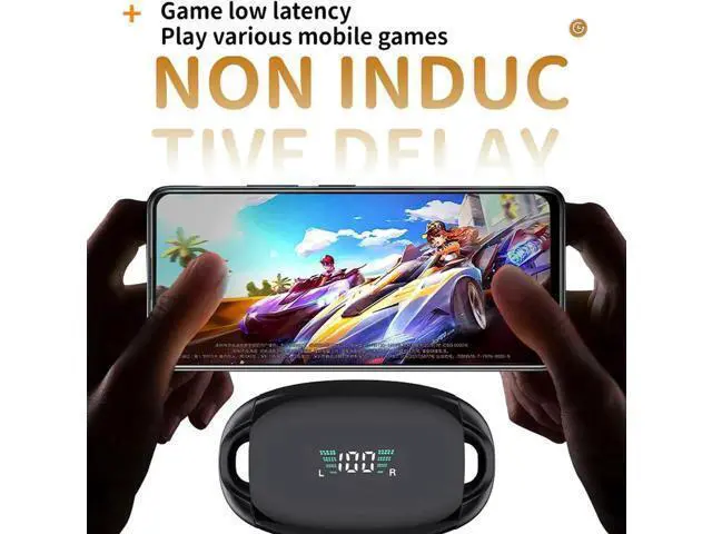 Alt view image 4 of 7 - Ttbesmi Open Ear Bluetooth Headphones Bone Conduction Ear Buds Wireless Bluetooth Open Ear Earbuds Ear Clip Headphones Wireless Ear Buds Ear Buds for Small Ears Wireless Bone Conduction Head Phones