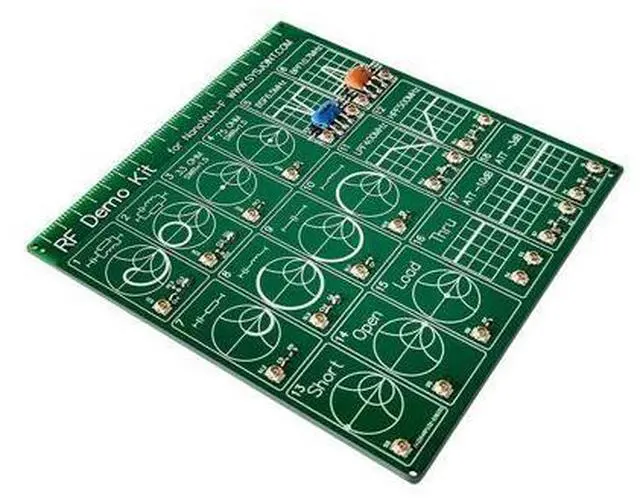 Alt view image 3 of 5 - RF Demo Kit NanoVNA - RF Test Board, Vector Network Analyzer, Filter, Attenuator Calibration Board