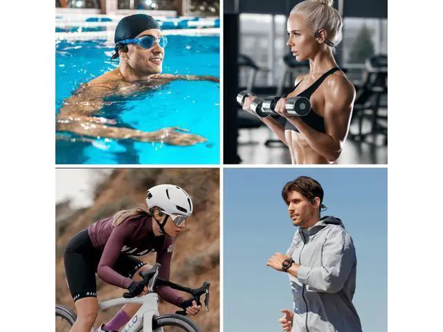 Alt view image 7 of 7 - Swimming Headphone, Bone Conduction Headphone IPX8 Water Proof Open Design Bluetooth Swimming Running Workout Earphone with 32GB Memory