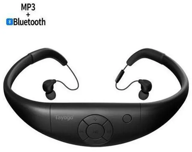 Main image of Surge Sportwrap+ IPX8 Waterproof Headphones | Neckband Headphones/in Ear Headphones | Sport Headphones w/ 3.5mm Headphone Jack | Noise Cancelling Headphones w/ 6 Sets of Earplugs & 1 Year Warranty
