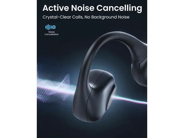 Alt view image 4 of 7 - T10 Fit Open-Ear Headphones Bluetooth 5.4 & 32GB MP3, IPX5 Sweatproof Air Conduction Wireless Sports Earphones with Mic, Lightweight 26g for Running, Cycling, Bone Conduction Headphones Alternative