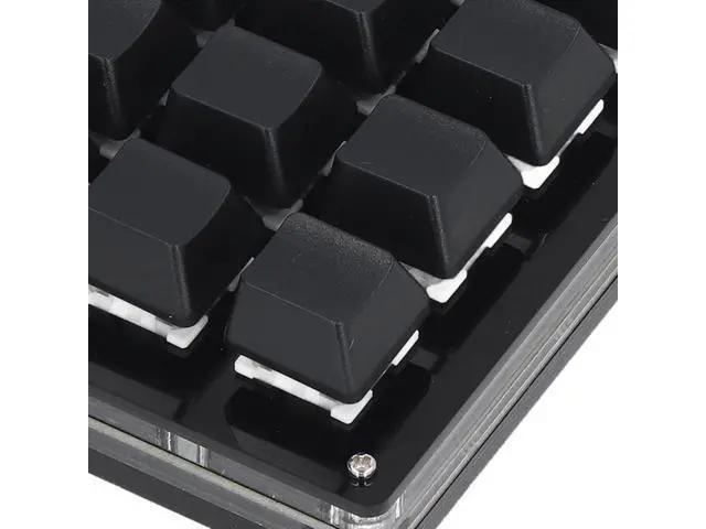 Alt view image 6 of 7 - 12Key Mechanical Gaming Keypad with 2 Knobs, Programming Macro Keys OSU Gaming Keyboard, DIY USB Mini Keypad for Computer Universal