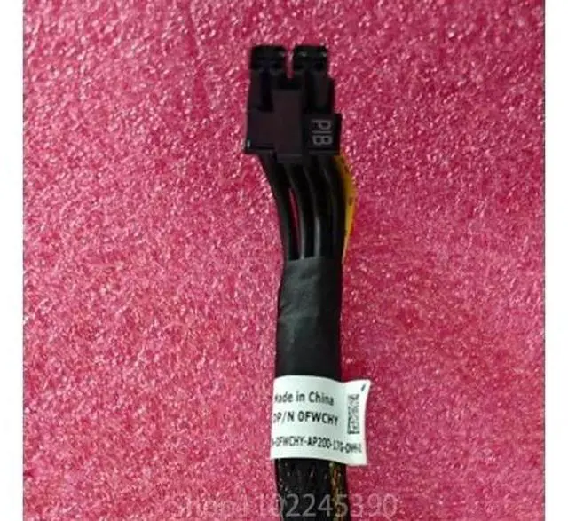 Alt view image 2 of 3 - JAENFONG For T550 Workstation Power Supply Cable FWCHY 0FWCHY GPU Power Cable Single 8-Port Power Cable