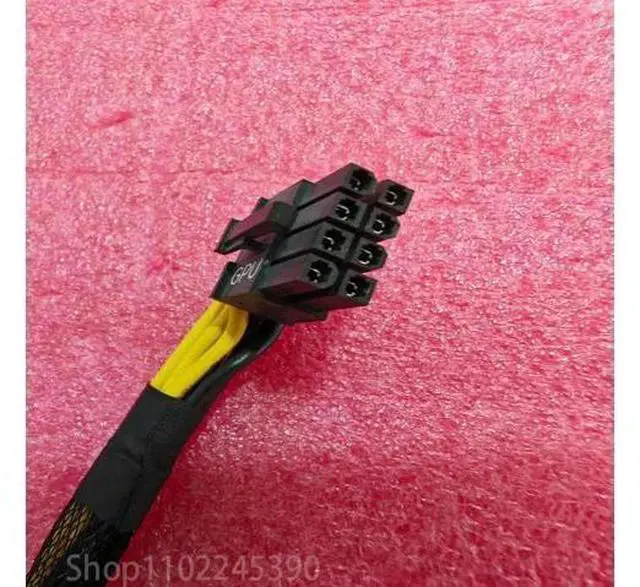 Alt view image 3 of 3 - JAENFONG For T550 Workstation Power Supply Cable FWCHY 0FWCHY GPU Power Cable Single 8-Port Power Cable