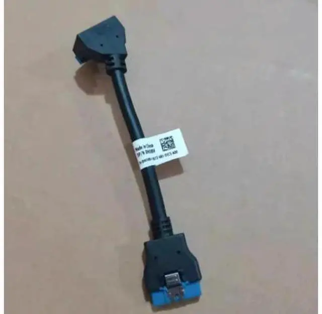 Alt view image 2 of 3 - JAENFONG For 7020 9020USFF Workstation Power Supply Cable HKV8V 0HKV8V USB Cable Small Chassis I/0 Conversion Cable