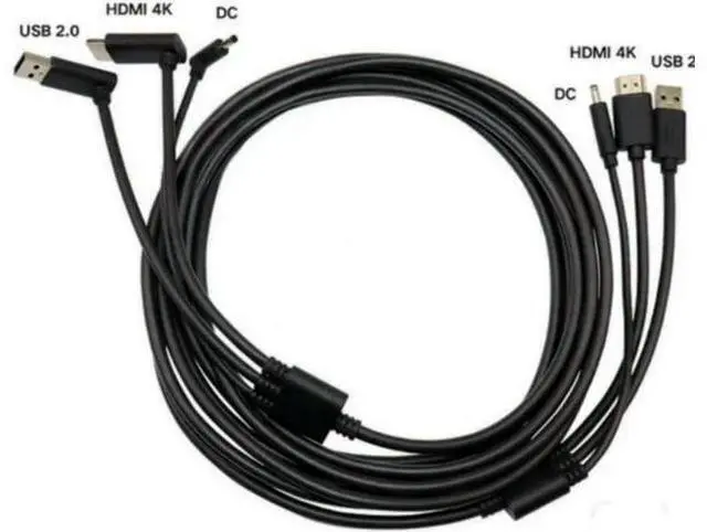 Main image of For HTC Vive 3-in-1 Accessories Replacement Cable HDMI 5M, USB, Power VR games