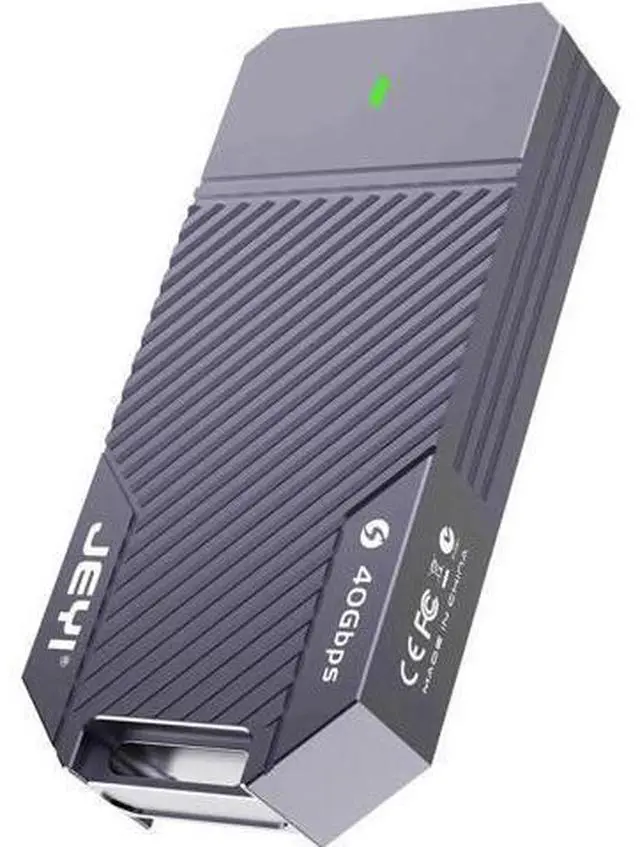 Alt view image 5 of 6 - Vszerda USB 4.0 SSD Enclosure 40Gbps M.2 NVMe 2280 to USB-c Solid State Drive Case Compatible with Thunderbolt4/3 USB 3.2/3.1/3 (TB-2464 PRO)
