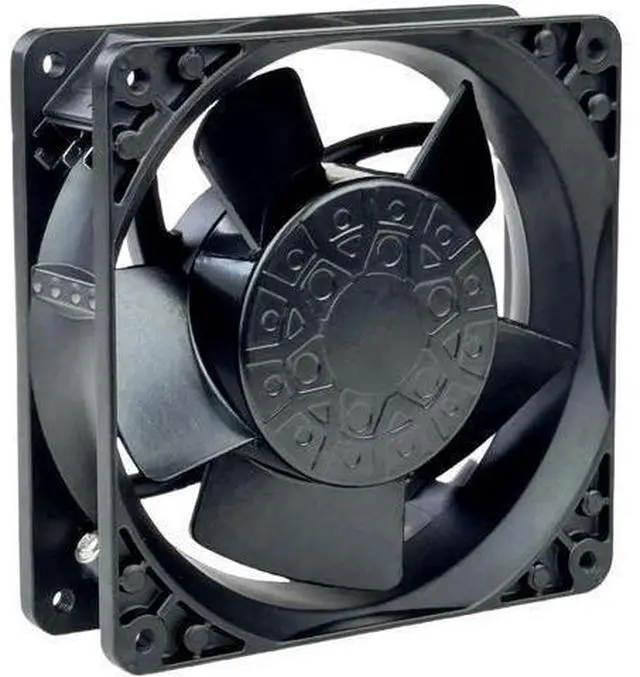 Alt view image 4 of 7 - for ebmpapst 4600N Axial Fan115V 12038 Industrial Cooling Fan All-Metal Heat-Resistant Cooling Fan 4600N, 2-Pin 20W